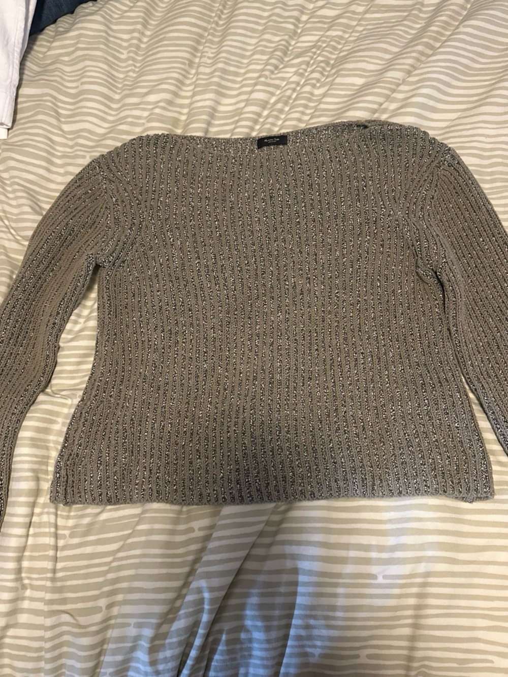 Massimo Dutti Rib Knit Sweater